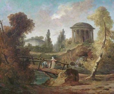 The Cascades at Tivoli by Hubert Robert